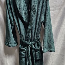 Goodfellow & Co Luxurious Cozy Green Mens Robe Size S/M