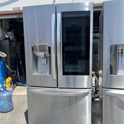 Lg French Door Refrigerator Stainless Steel ( Instaview 