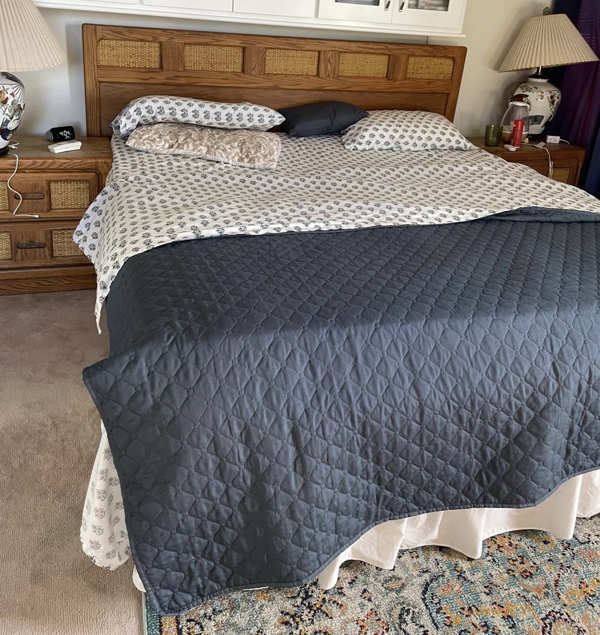 California King Bed Vintage 