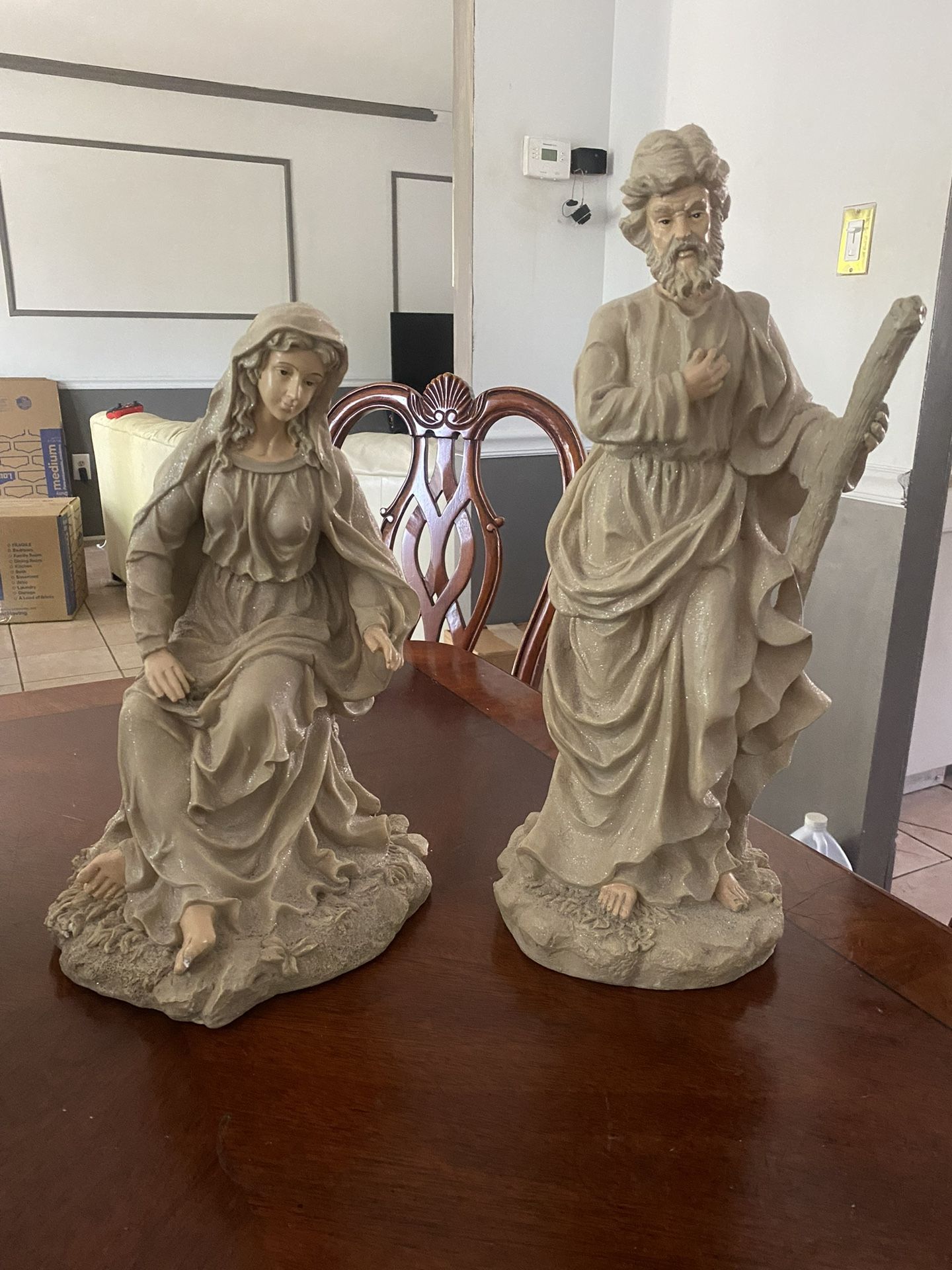 José And Maria Nativity Statue (Estatua)