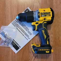 New Dewalt 20v XR Hammer Drill Brushless Cordless Tool-only $90 Firm, Pickup Only