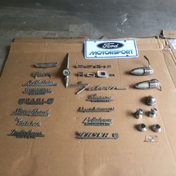 Ford Emblems   Lights Knobs Ext