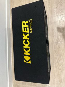 Kicker dual 12” sub
