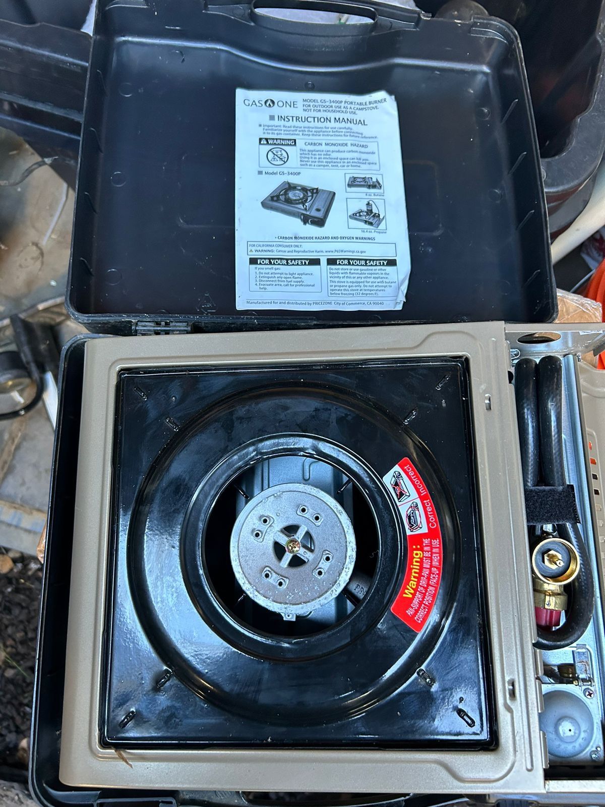 Gas One GS-3400P Propane or Butane Stove