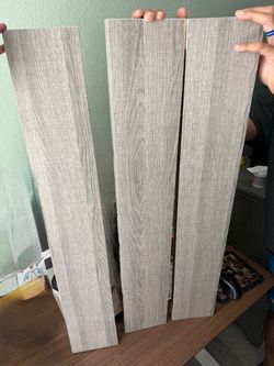 Gray floating shelves – Set of 3