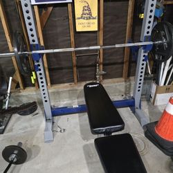 Full Gym With Weights And Dumbbells 