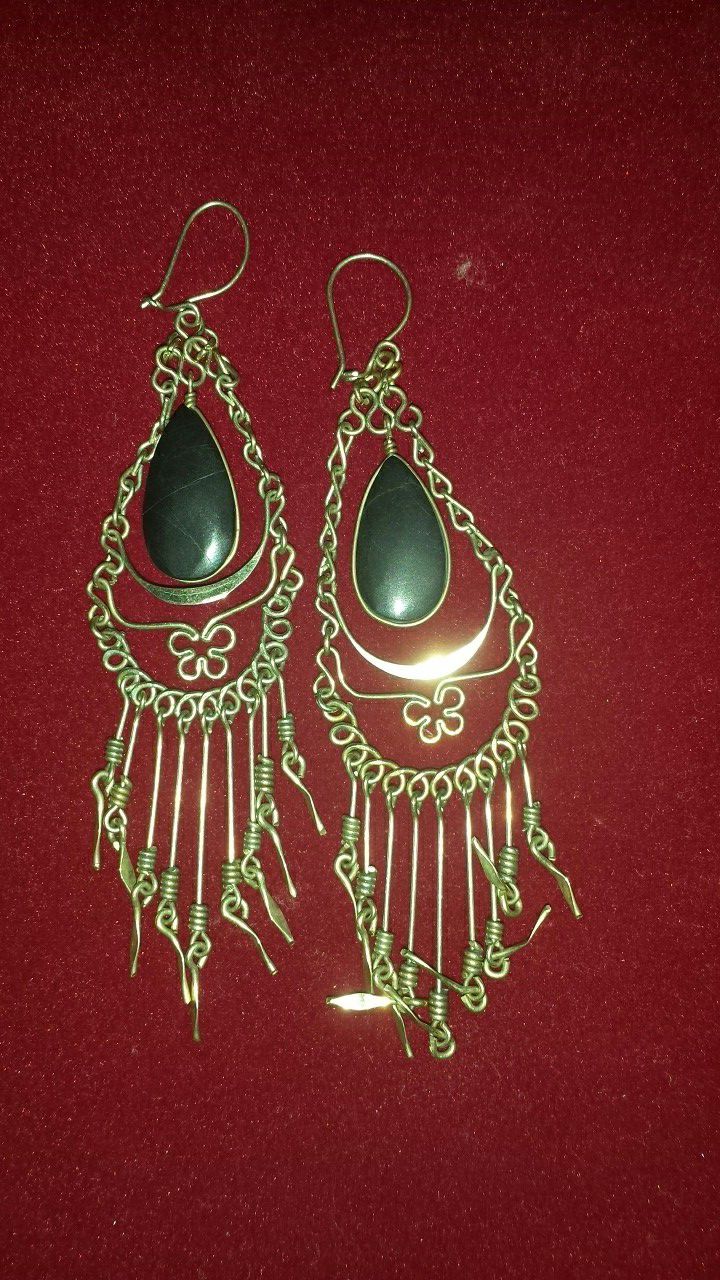 Vintage Handcrafted Earrings from Dubai!