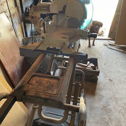 12” makita miter saw with delta stand