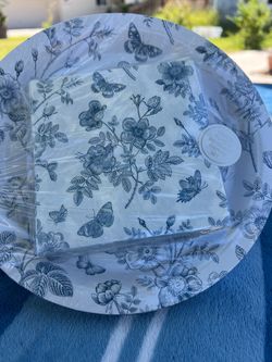 Eccolo Floral Paper Plate Set