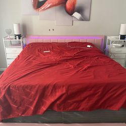 King Sized LED Bed Frame 