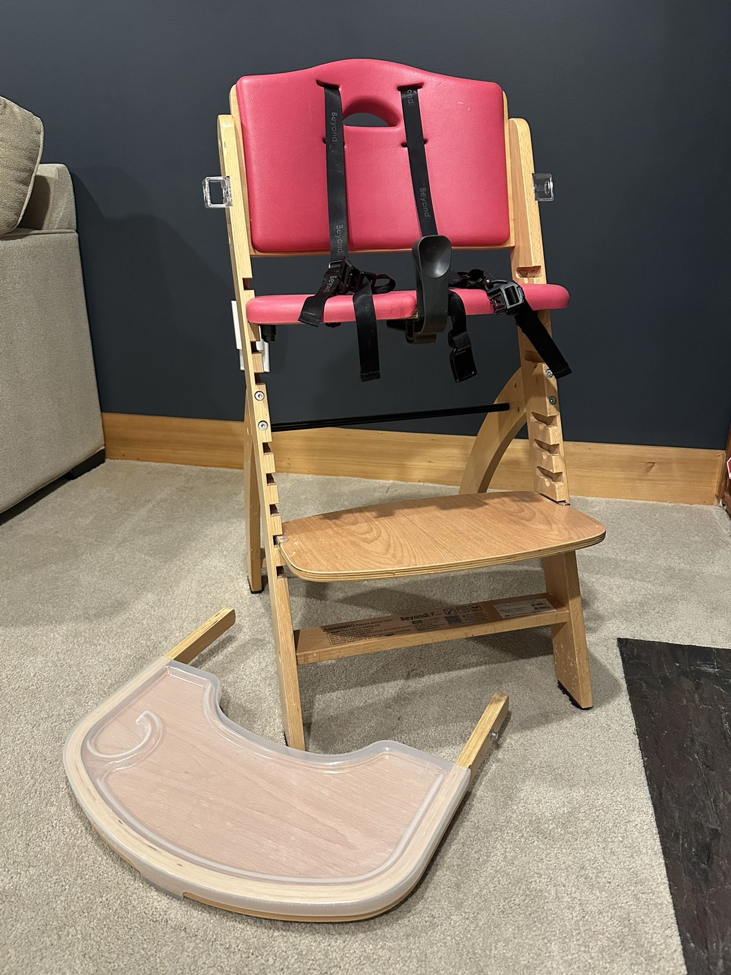 Abiie Beyond Junior Wooden High Chair