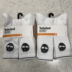 NWT Timberland performance men’s cushion crew socks 12 pairs