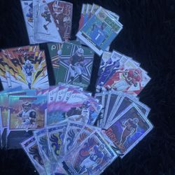 Rookie And Stars Football Cards Lot