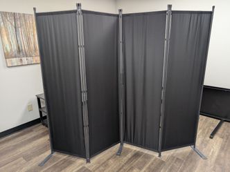 4-Panel Folding Privacy / Room Divider – $40