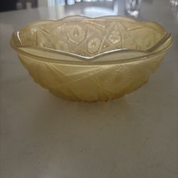 Vintage Carnival Glass Bowl