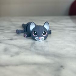 3D Printed Cat Fidget Toy 