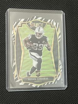 Bryan Edwards - Zebra Rookie Card