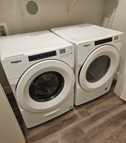 Whirlpool washer and dryer