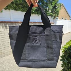 Adidas Black Canvas Mini Tote