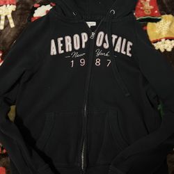 Aeropostal Zip Up Sweater 