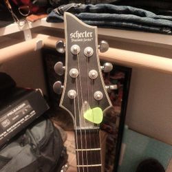 Schecter C1-platinum, Boss Katana 50 Mk2 Limited Edition White 