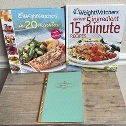 Weight Watchers Books and Menu Planner for Diet Weight Loss $7 for All xox 