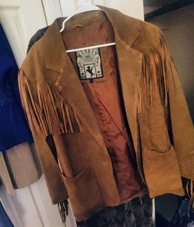 Suede Jacket With Beautiful Shirts