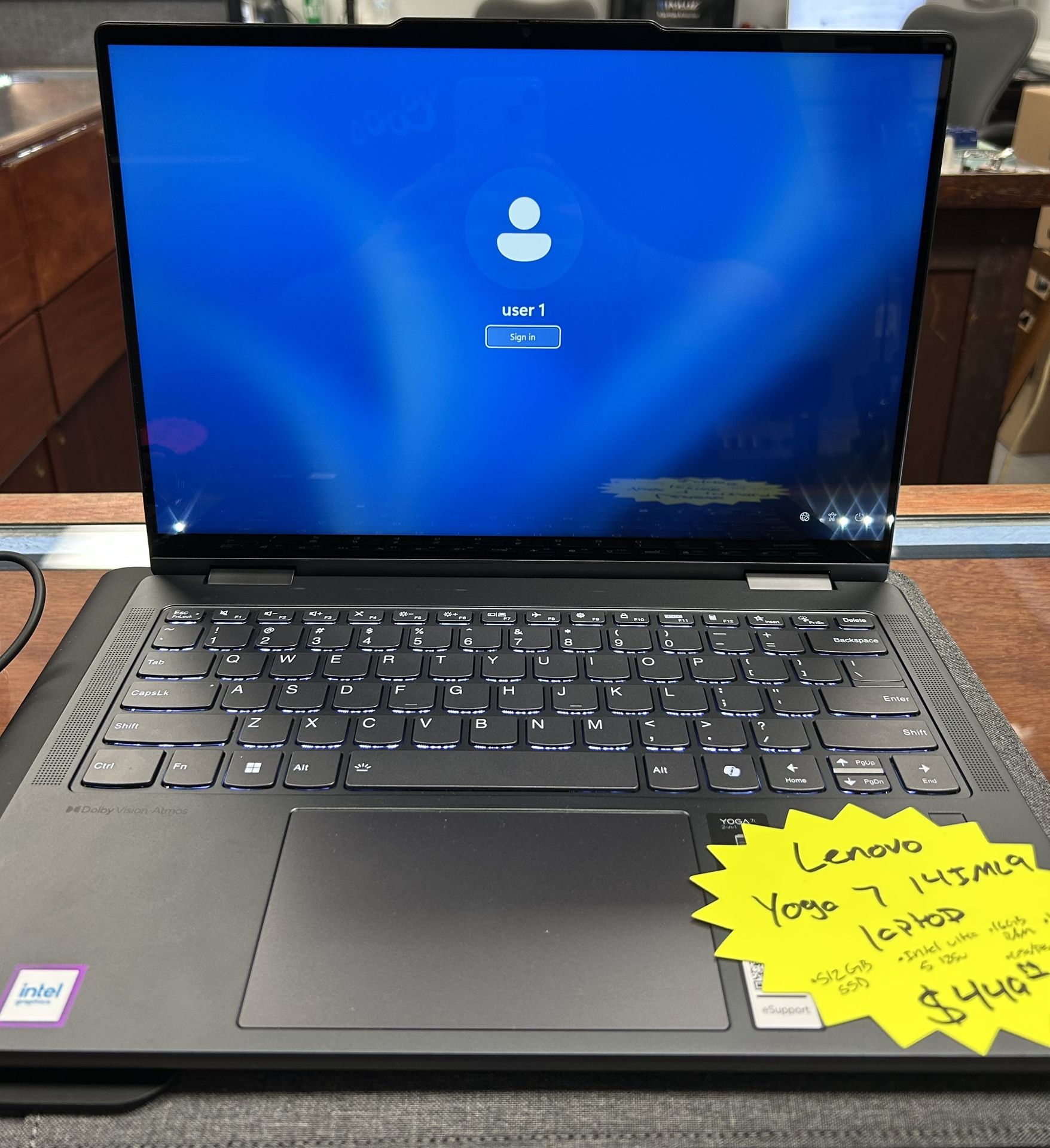 Lenovo Yoga 7 Laptop 14IML9
