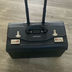 Briefcase, rolling with safety locks