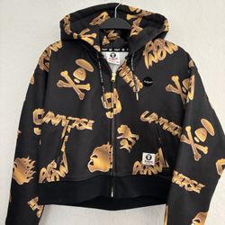 Bape Hoodie Cropped Women’s Authentic Aape 