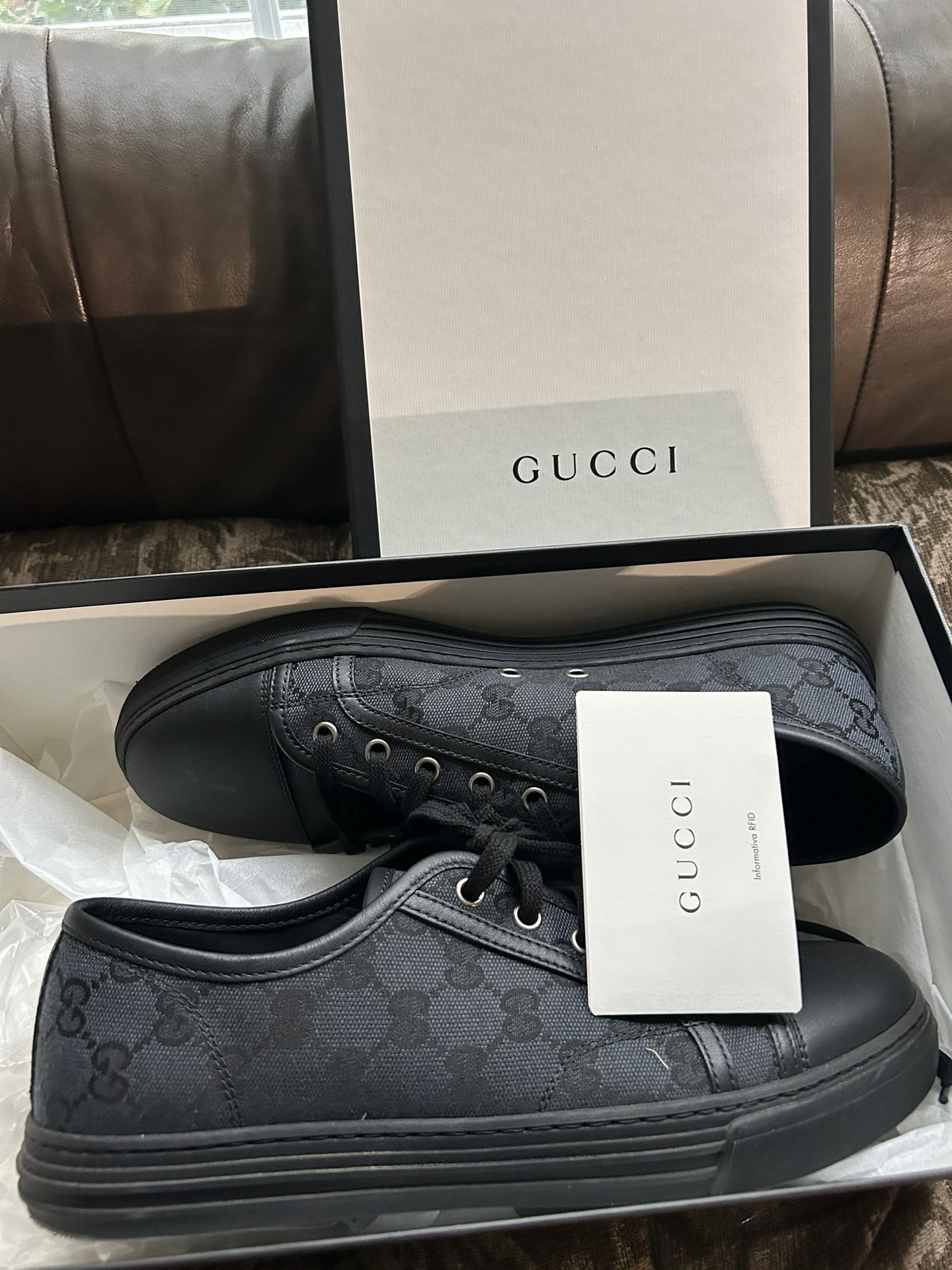 Black Gucci Sneakers