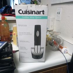 Cuisinart Cordless wine opener