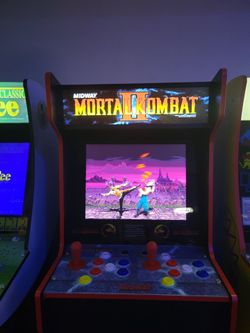 🔥 Arcade1Up Mortal Kombat Legacy Arcade Cabinet – Upgraded Sanwa Controls! 🔥