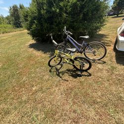 Boy Bike And Girl Bike 