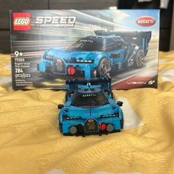 LEGO Blue Bugatti 