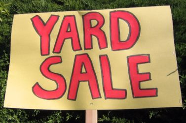 YARD SALE in Fontana near Courthouse