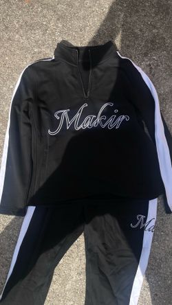 Makir Black Tracksuit - Large