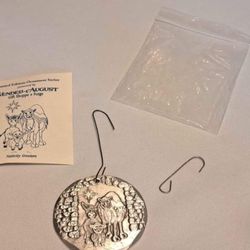 Wendell August Ornament "NATIVITY GREETERS" 1996 