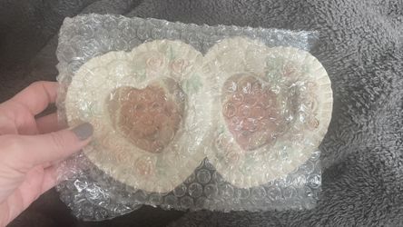 Vintage Musical Poly Picture Heart Frame!