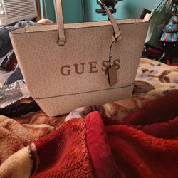 Purple Guess Bag