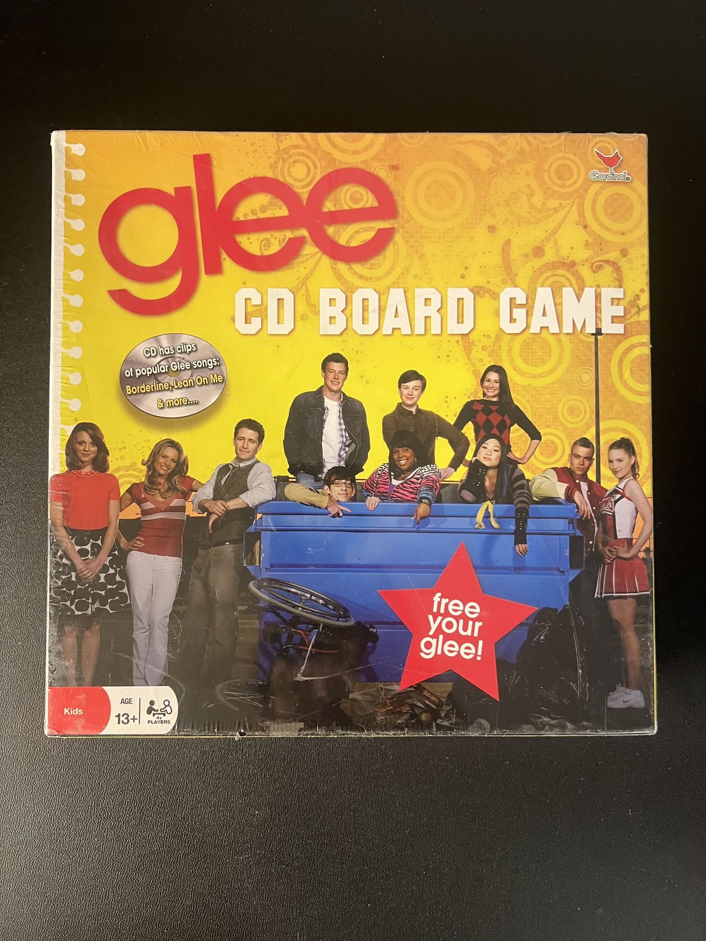 Glee CD Board Game (Game, 2010) New Sealed
