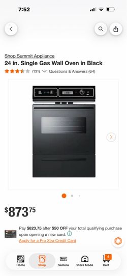 Wall oven