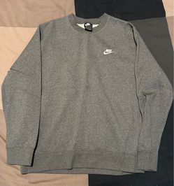 Nike Sweater Size Large Grey