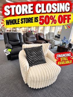 50% ( STORE CLOSING )