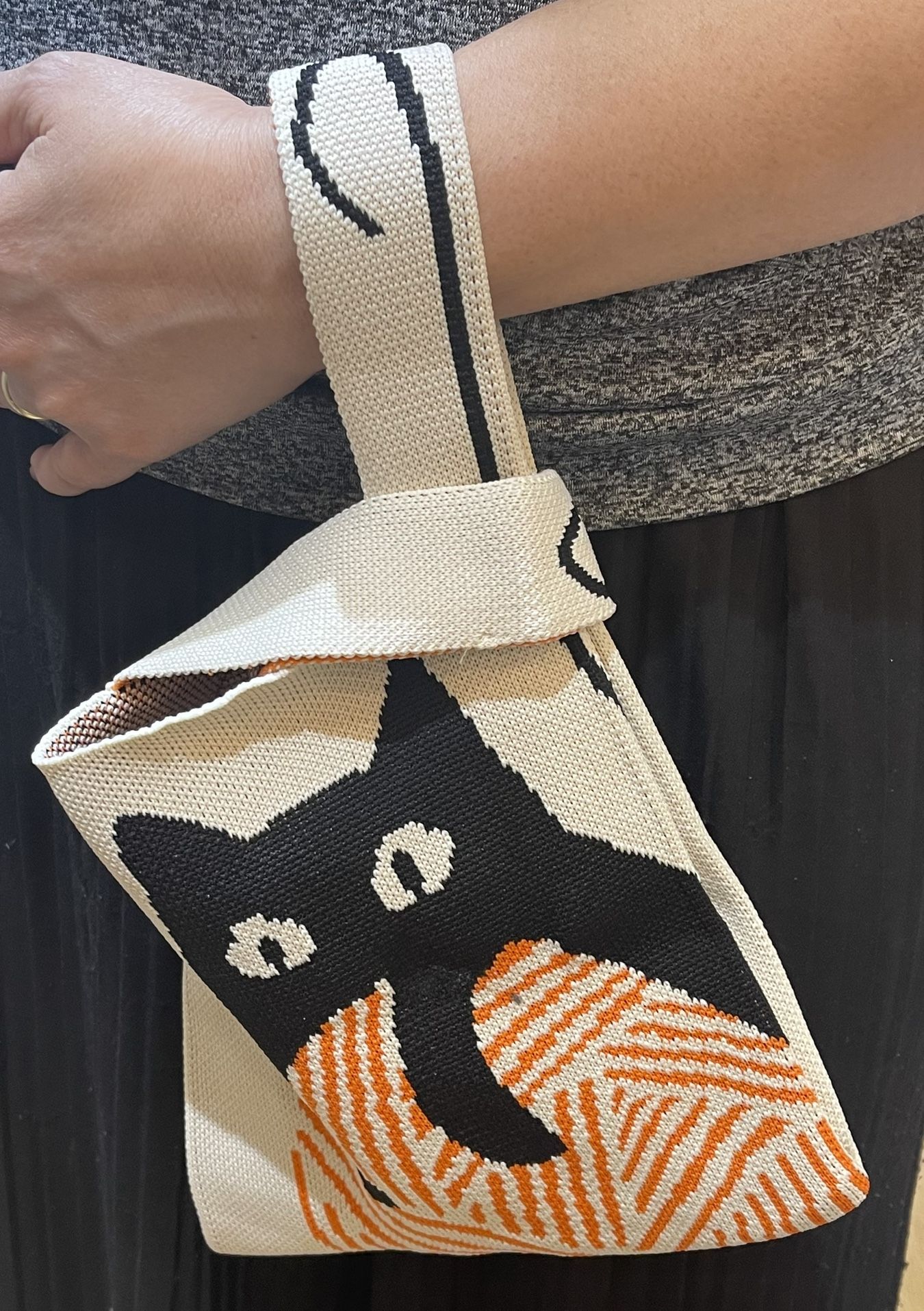 Cute Cat Knot Bag