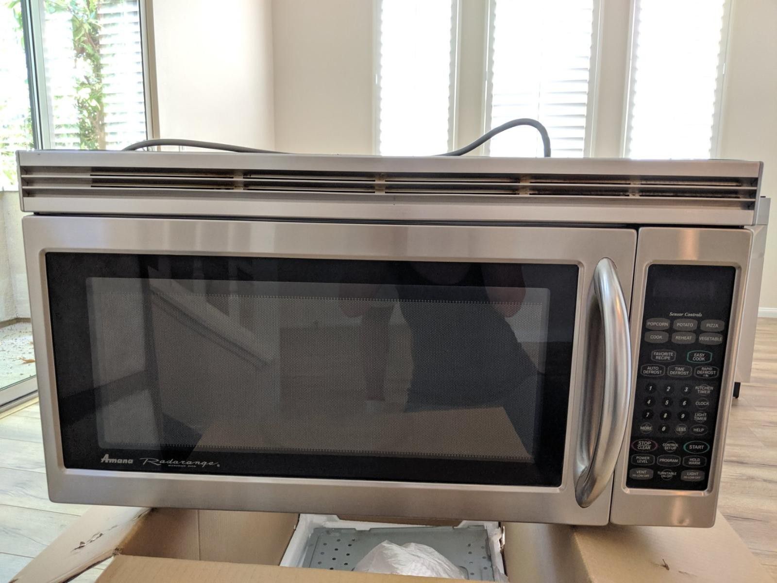 Stainless Steel Over the Range Microwave