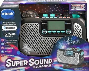 (Unopened box)VTech SuperSound Karaoke™ Mic and Big Sound Portable Speaker Wireless Connection
