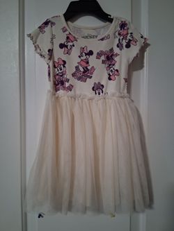 Disney Minnie Mouse Girls Tulle Dress 2T
