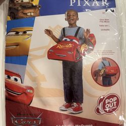 Pop Out Disney Pixar Cars Lightning McQueen Costume