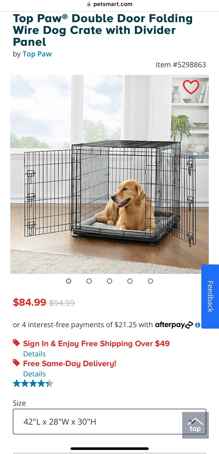 Large Dog Crate 